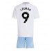 Aston Villa Jhon Duran #9 Bortedraktsett Barn 2024-25 Kortermet (+ Korte bukser)